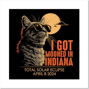 I Got Mooned In Indiana Posters and Art